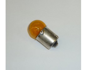 ŽÁROVKA 12V BA15S 10W (BLINKRY) - ORANŽOVÉ SKLO